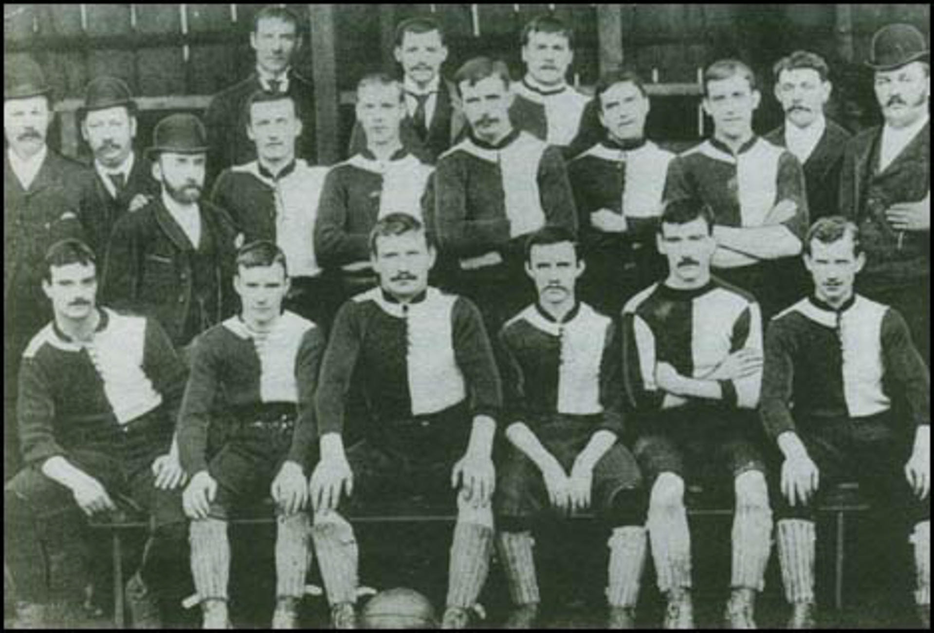 Newton Heath LYR FC — the original team photo, circa 1892